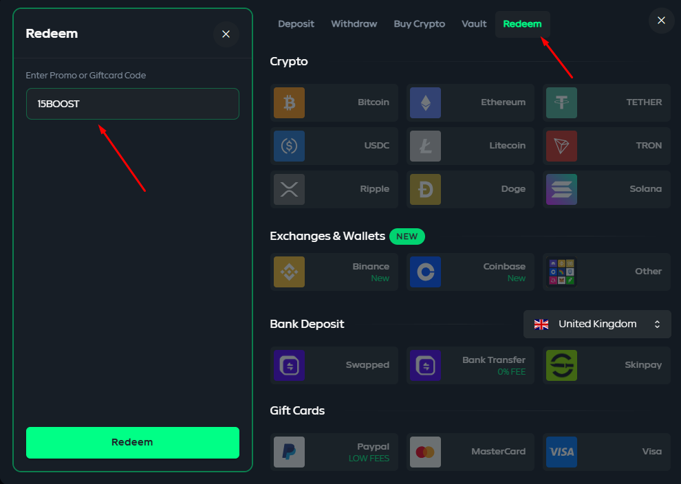 gamdom affiliate code